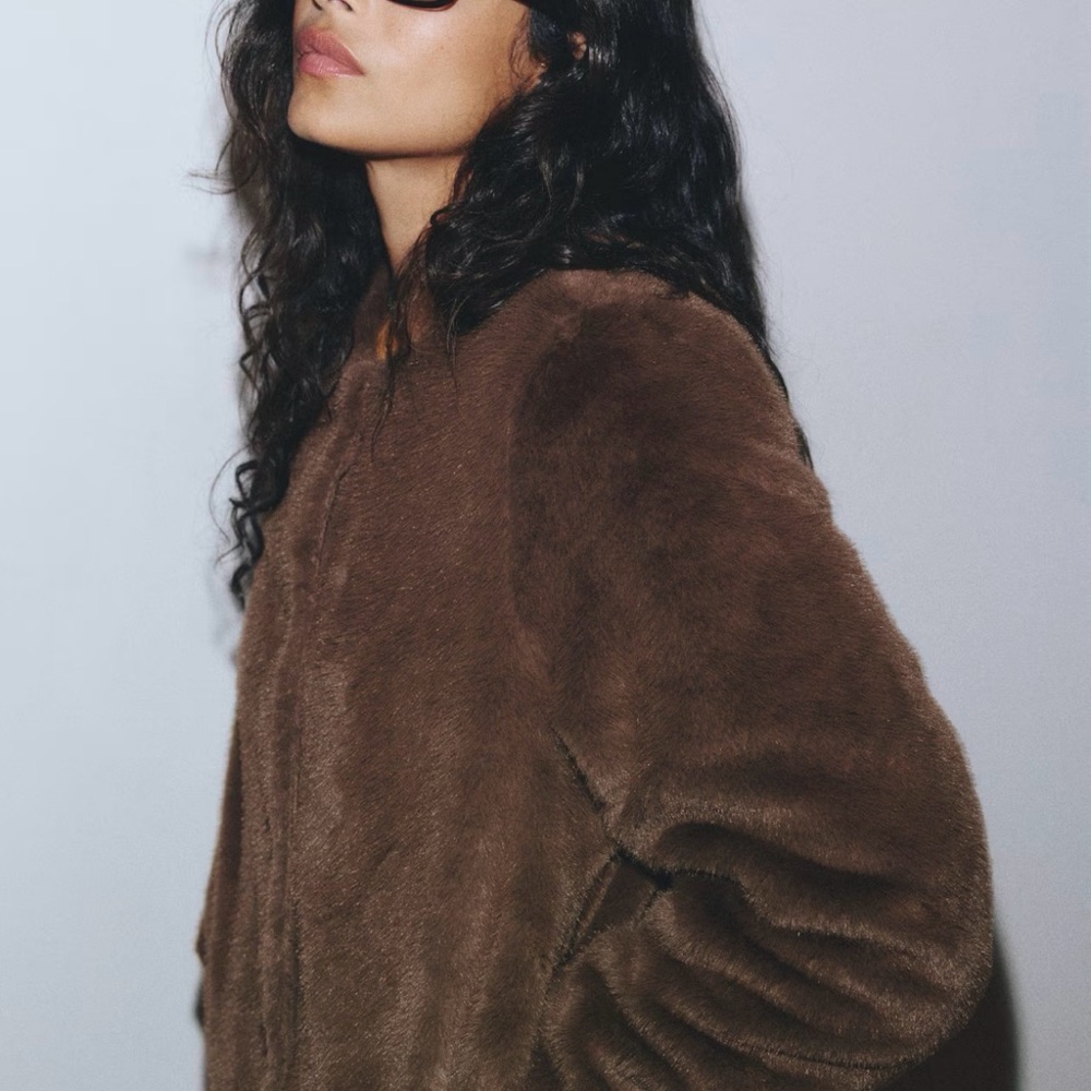 H&M Chocolate Teddy Jacket - Super Soft!!!!